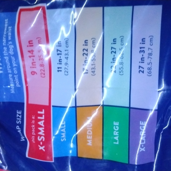 Top Paw Dog Disposable Male Wraps Poshmark